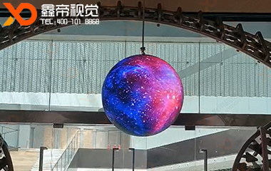 萬(wàn)科未來(lái)智慧城LED球形屏項(xiàng)目