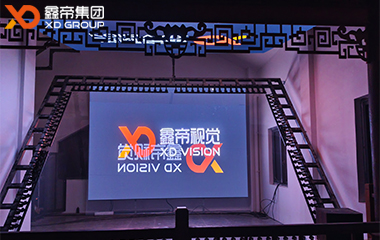 浙江廣平茶樓幻影成像LED屏項(xiàng)目