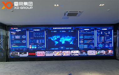 東莞潤(rùn)信環(huán)?？梢暬脚_(tái)LED大屏項(xiàng)目